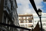 2009-07-26. A Coruña. Plaza de Azcárraga durante la Feria Mediaval
