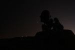 2009, Agosto, A Coruña, Torre de Hércules, Negro, Estrellas, Noche, LLuvia Perseidas