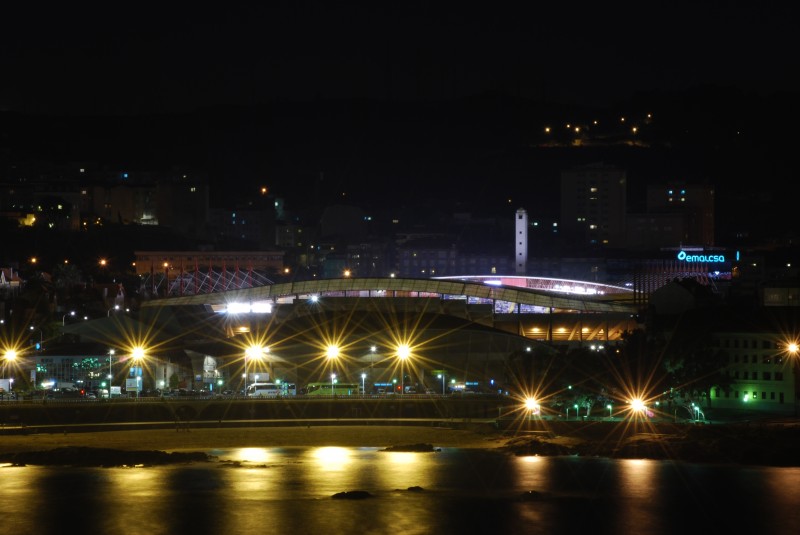 2009-09-27. A Coruña, Estadio de Riazor, Deportivo de la Coruña, Blanco, Negro, Naranja, Mar