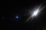 2009-09-02, A Coruña, Luna, Noche, Negro, Estrellas, Blanco