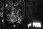 2009-09-04, Septiembre, A Coruña, Plaza de Azcárraga, Festival de Cortos, Blanco, Negro