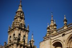 2009-10-14. Santiago de Compostela, Catedral, Piedra, Verde, Azul, Amarillo