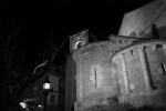2010-03-13, Marzo, A Coruña, Calle de Santiago, Iglesia, Blanco, Negro