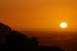 2010-04-24, Abril, A Coruña, Mar, Sol, Negro, Naranja, Amarillo