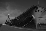 20100523, A Coruña, Puerto, Barco, Blanco, Negro, Mar