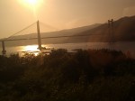 2010-06-27, Junio, Vigo, Puente de Rande, Amarillo, Negro, Mar