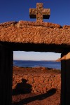 2010-07-09, Julio, A Coruña, Camariñas, Cementerio de los Ingleses, Azul, Piedra, Marrón, Negro