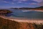 2010-07-09, Julio, A Coruña, Praia de Lires, Costa da Morte, Verde, Azul, Blanco, Dorado, Amarillo, Mar