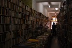 2010-07-03, Julio, A Coruña, Rúa Amargura, Tienda, Libros, Verde, Blanco, Marrón