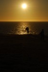 2010-07-05, Julio, A Coruña, Torre de Hércules, Negro, Amarillo, Marrón, Mar