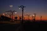 2010-07-05, Julio, A Coruña, Torre de Hércules, Paseo Marítimo, Azul, Naranja, Rojo, Negro