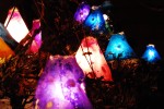 2010-07-22, Julio, A Coruña, Ciudad Vieja, Feria Mediaval, Pinocho, Rojo, Negro, Naranja, Violeta, Azul