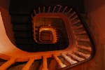 2010-09-01, Septiembre, A Coruña, San Andrés, Naranja, Negro, Blanco, Escalera