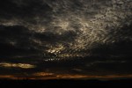 2010-10-25, Octubre, A Coruña, Orzán, Paseo Marítimo, Gris, Naranja, Negro, Cielo