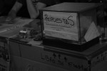 2011-05-20, A Coruña, Mayo, Manifestación, Democracia real, Blanco, Negro