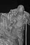 2011-08-09, Agosto, A Coruña, Parque de Santa Margarita, Negro, Gris, Estátua