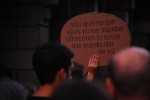 2011-10-15, Octubre, A Coruña, Manifestación, Cartón, Marrón, Texto, Negro
