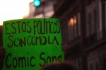 2011-10-15, Octubre, A Coruña, Manifestación, Verde, Negro, Blanco