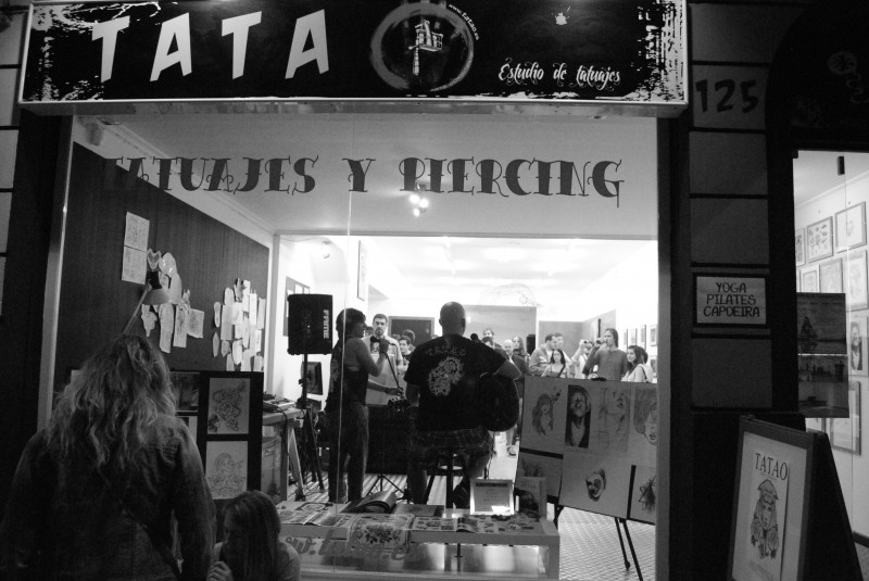 2013-07-19, Julio, A Coruña, Tatao, Refugios, Desligados, Música, Blanco, Negro